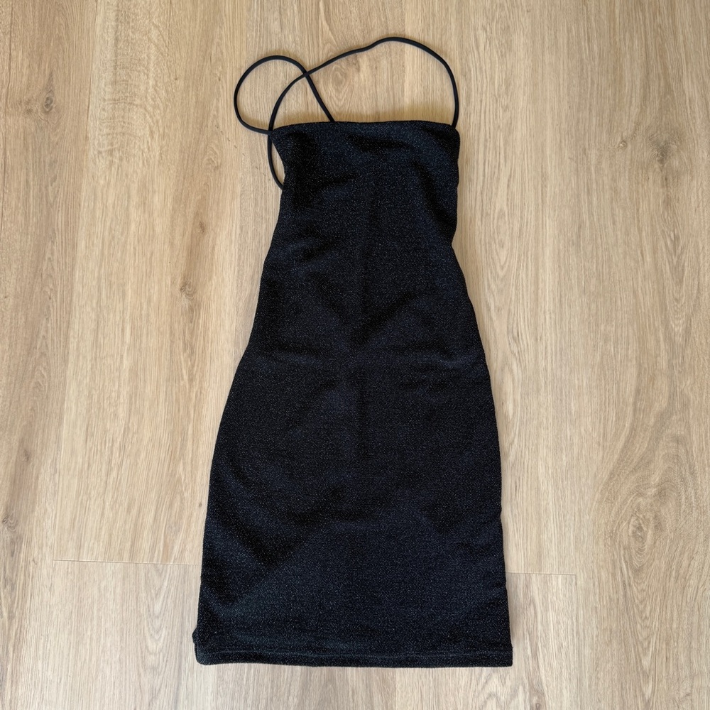 Subdued Shimmer Bodycon Minidress